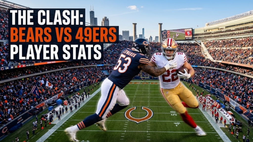 The Ultimate Clash: Chicago Bears vs. San Francisco 49ers Match Player Stats