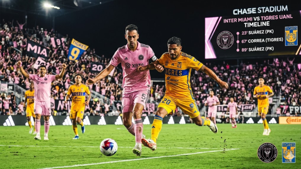 Inter Miami vs Tigres UANL Timeline: Ultimate Match Review and Analysis