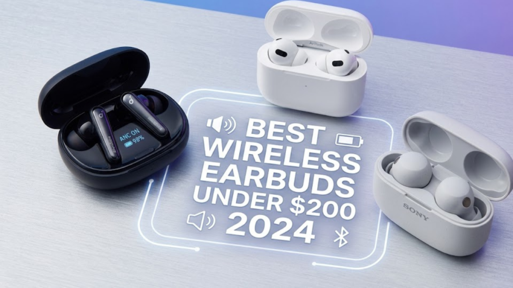 Finding Your Perfect Sound: The Best Wireless Earbuds Under 200 Dollars 2024