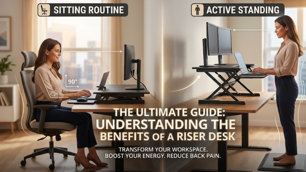 The Ultimate Modern Workspace Guide: Understanding the Ergonomic Benefits of a Riser Desk